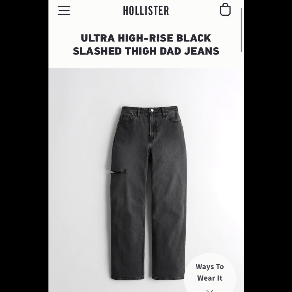 Hollister Dad Jeans